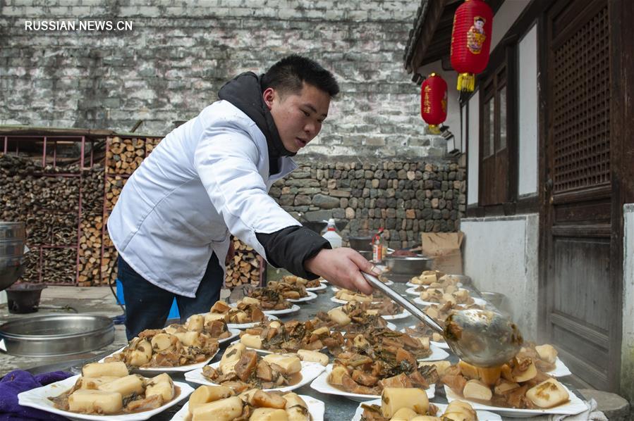 Встреча праздника Весны в древней деревеньке