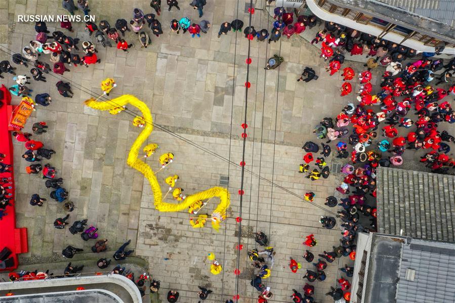 Встреча праздника Весны в древней деревеньке