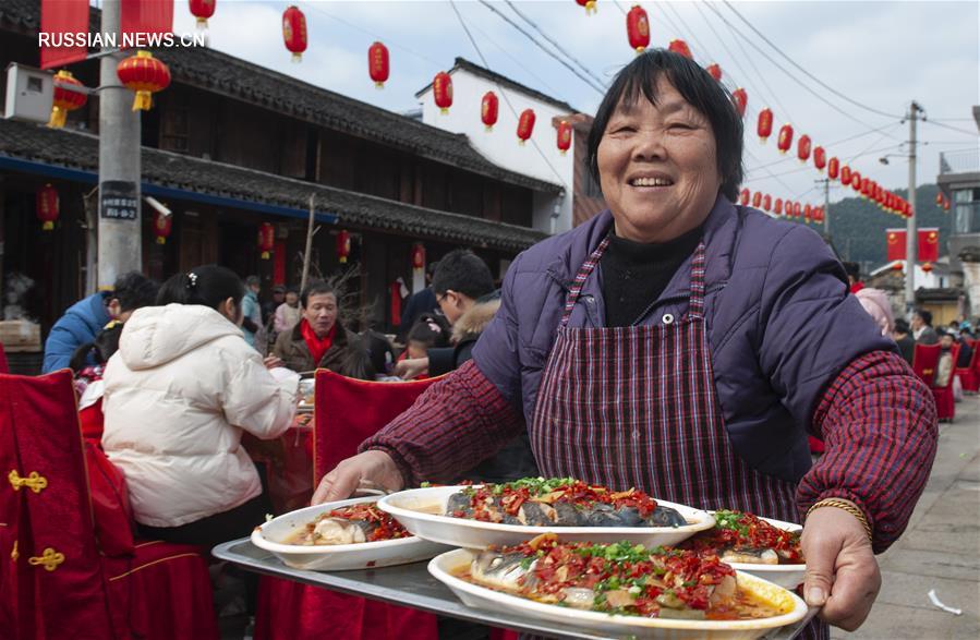 Встреча праздника Весны в древней деревеньке