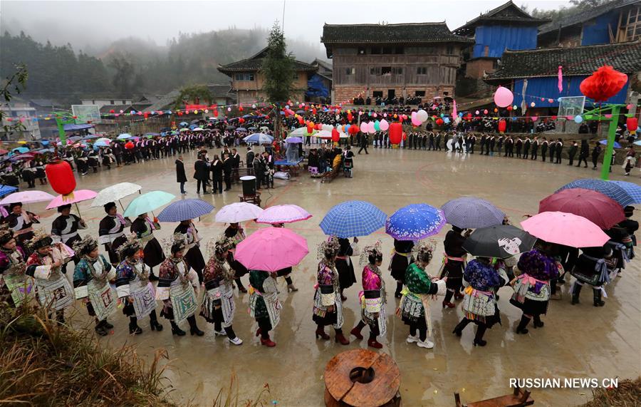 Праздник "Чисянсы" в честь прихода весны в уезде Жунцзян