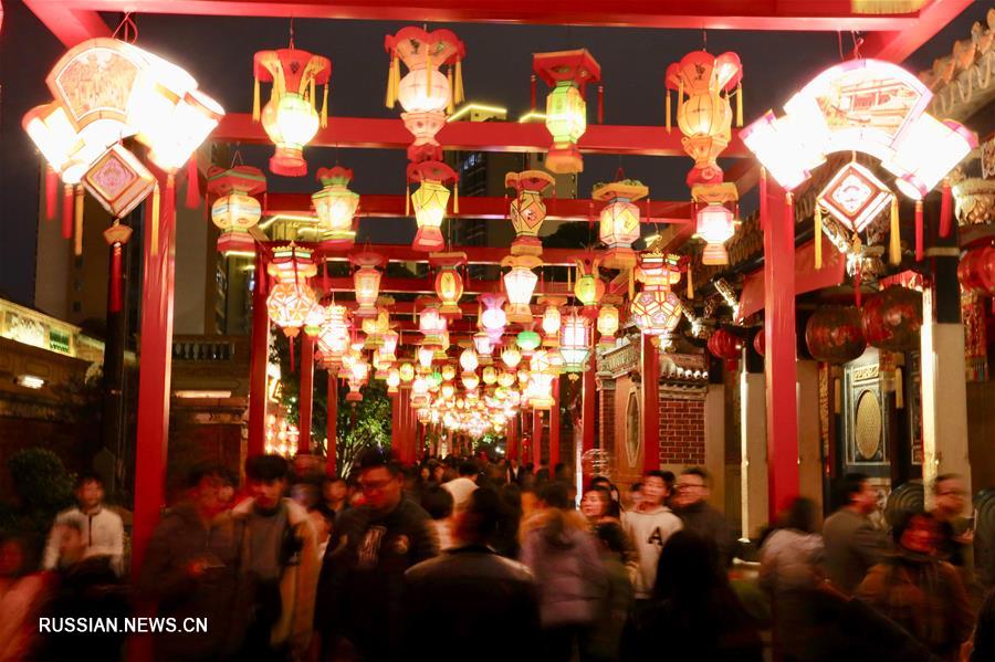 Красочные кварталы фонарей в провинции Фуцзянь  