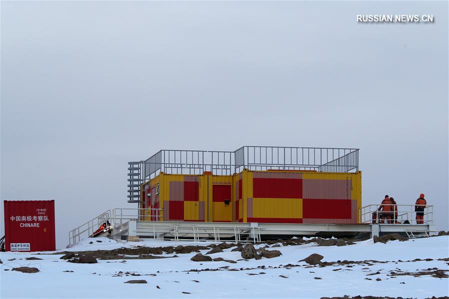 Китайские ученые установили лидарную измерительную систему для исследования атмосферы над Южным полюсом