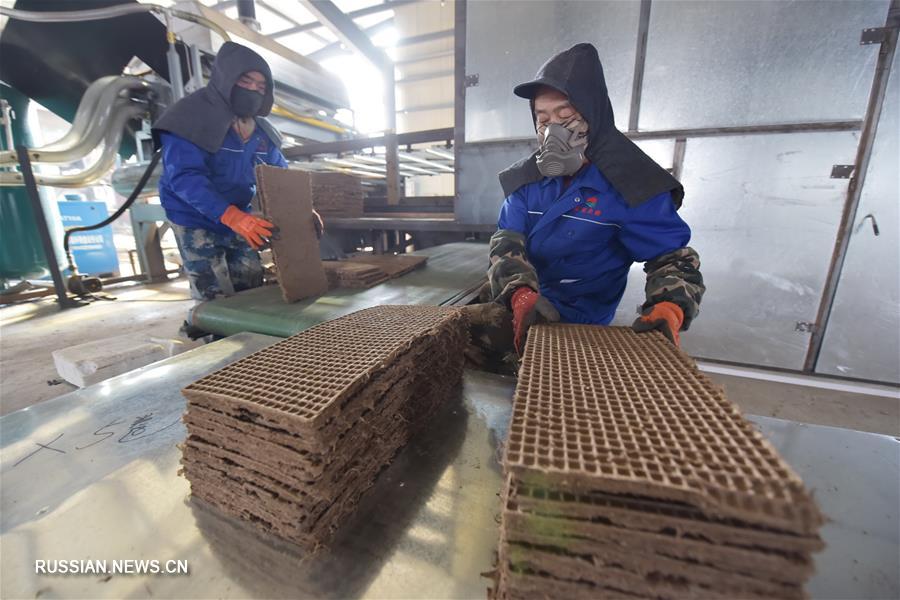 Практичная утилизация соломы в провинции Хэйлунцзян 