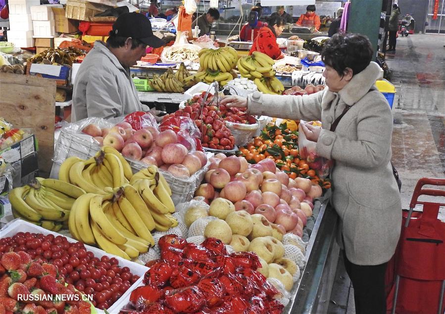 Индекс потребительских цен в Китае вырос на 1,5 проц. в феврале
