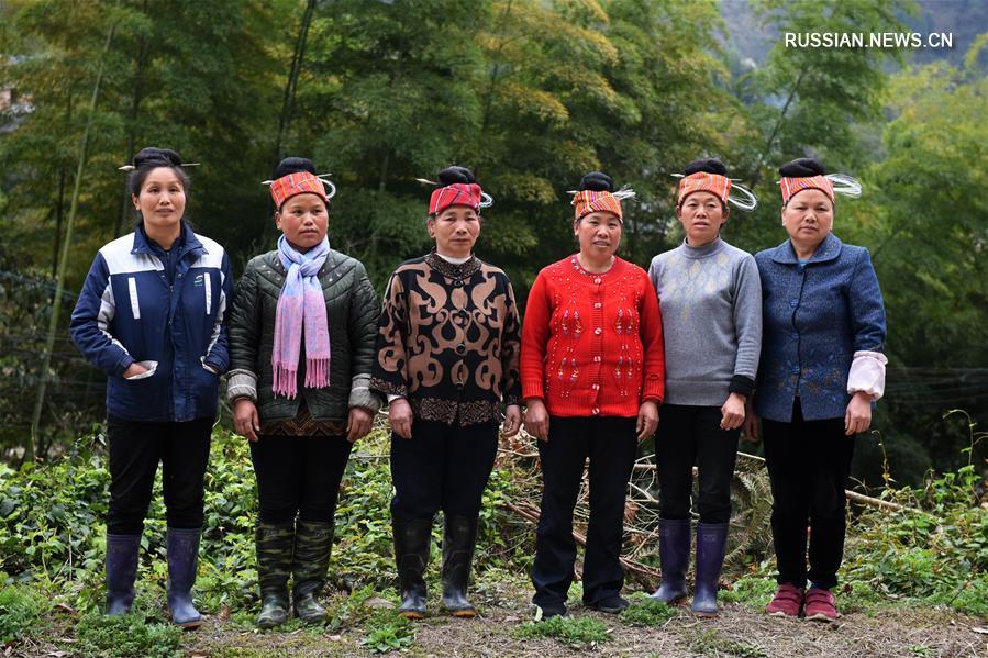 Сельскохозяйственный кооператив шести женщин народности мяо