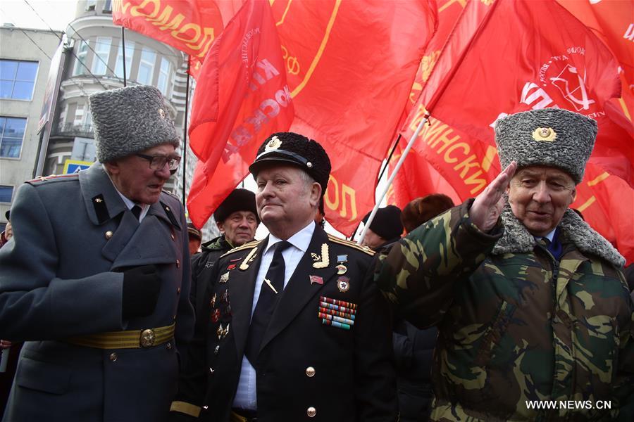 RUSSIA-MOSCOW-DEFENDER OF THE FATHERLAND DAY-PARADE