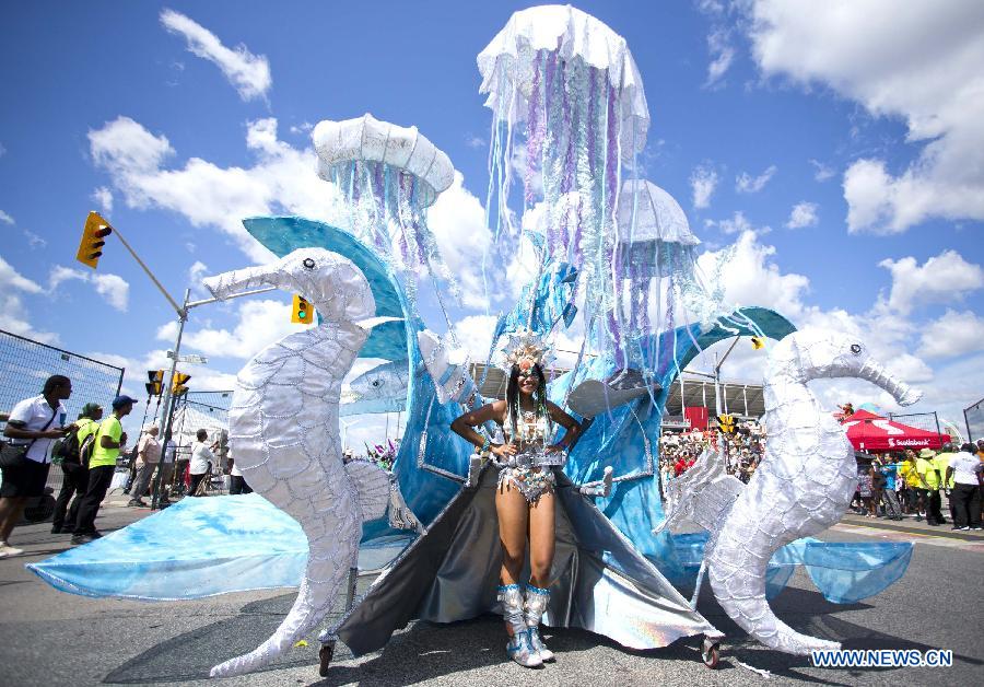 （XHDW）（1）色彩缤纷的多伦多“加勒比狂欢节大游行”
