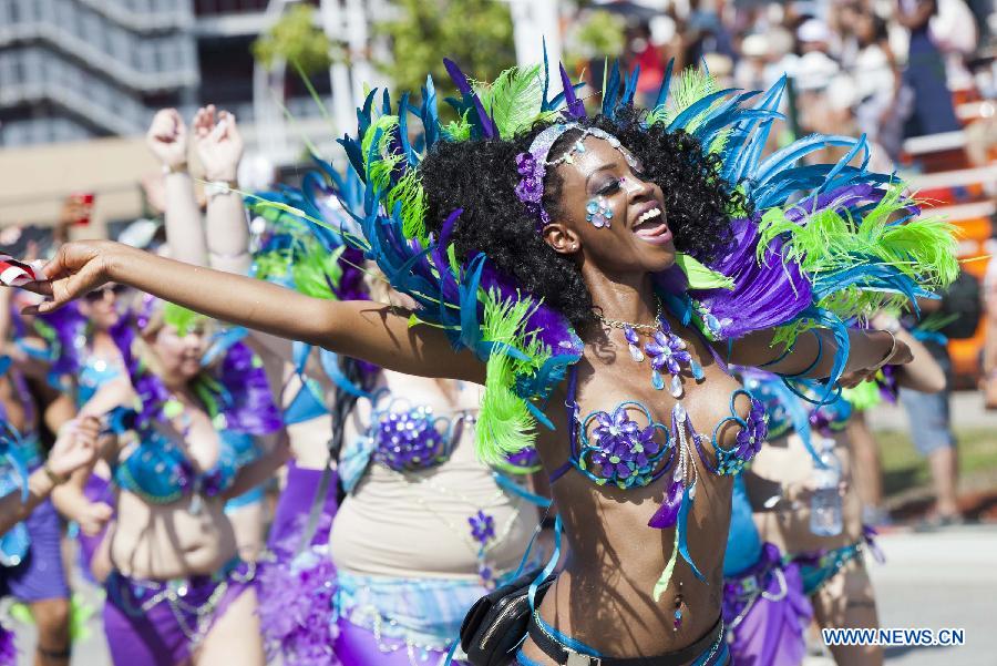 （XHDW）（2）色彩缤纷的多伦多“加勒比狂欢节大游行”