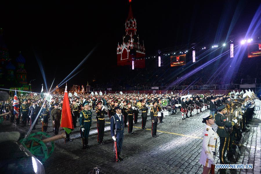 RUSSIA-MOSCOW-MILITARY-BAND-FESTIVAL