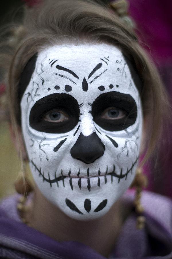 MEXICO-MEXICO CITY-DAY OF THE DEAD-PARADE