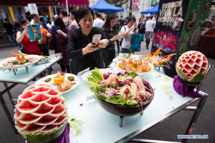 （晚报）（4）澳门烹饪协会举办珍馐100味群英荟
