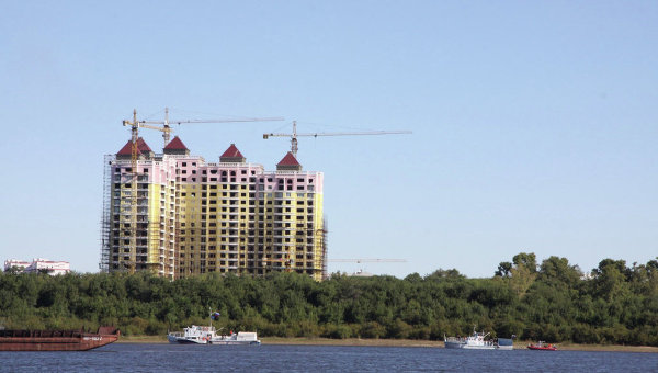 Благовещенск. Амурская область. Россия. Архивное фото