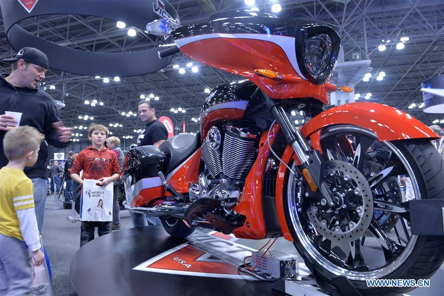 U.S.-NEW YORK-INTERNATIONAL MOTORCYCLE SHOW