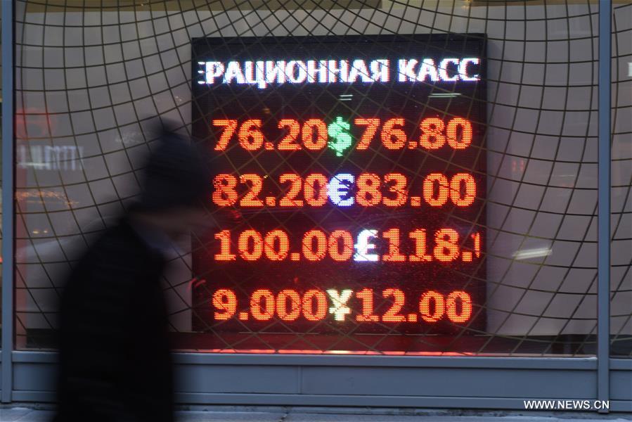 RUSSIA-MOSCOW-RUBLE-RATE
