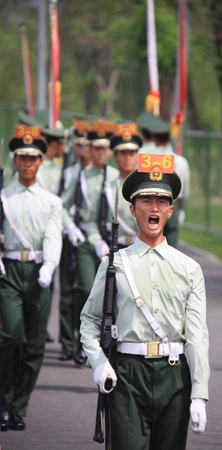 （聚焦阅兵·图文互动）（10）阅兵训练不是“花架子”