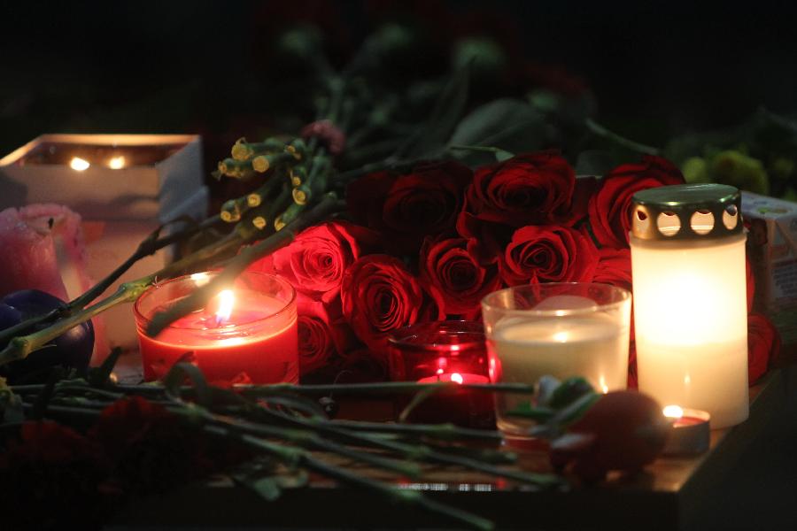 （国际）（2）俄罗斯悼念空难遇难者