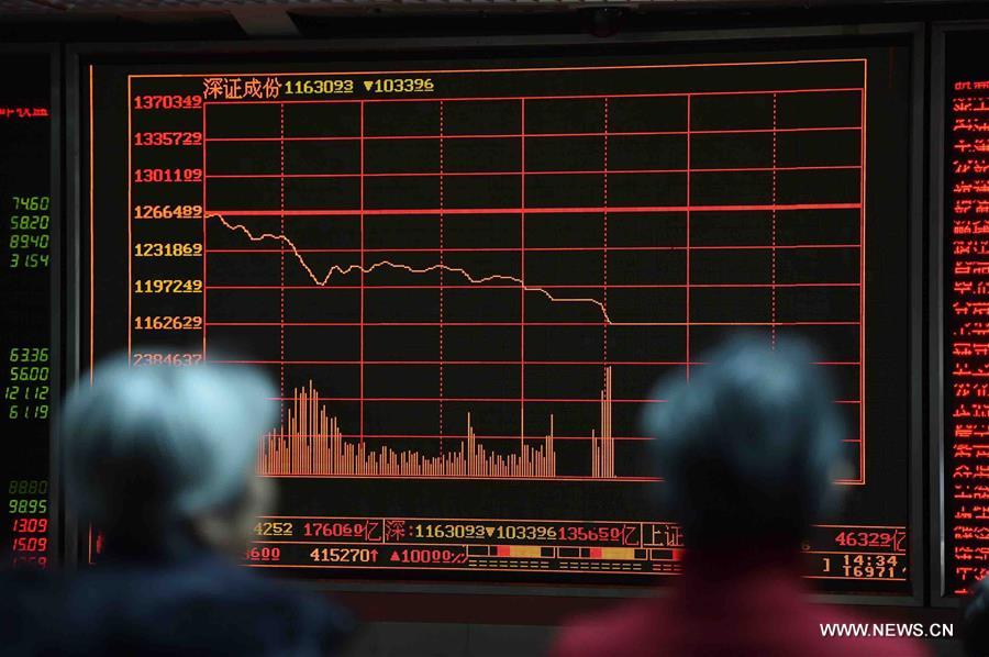 （晚报）（1）2016年首个交易日A股遭遇重挫 触发二次熔断