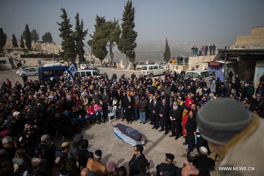 MIDEAST-JEURSALEM-ATTACK VICTIM FUNERAL