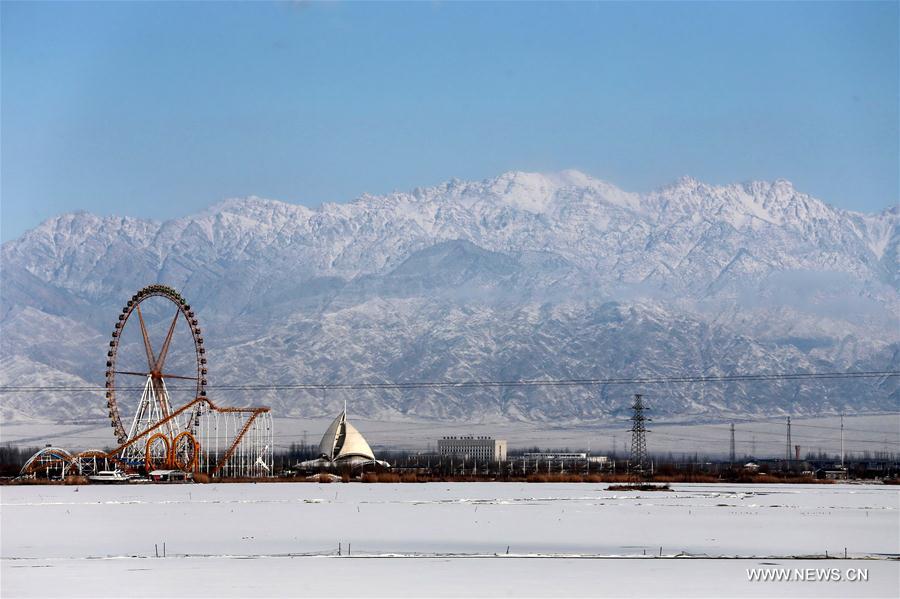 CHINA-YINCHUAN-SNOW-SCENERY(CN)*