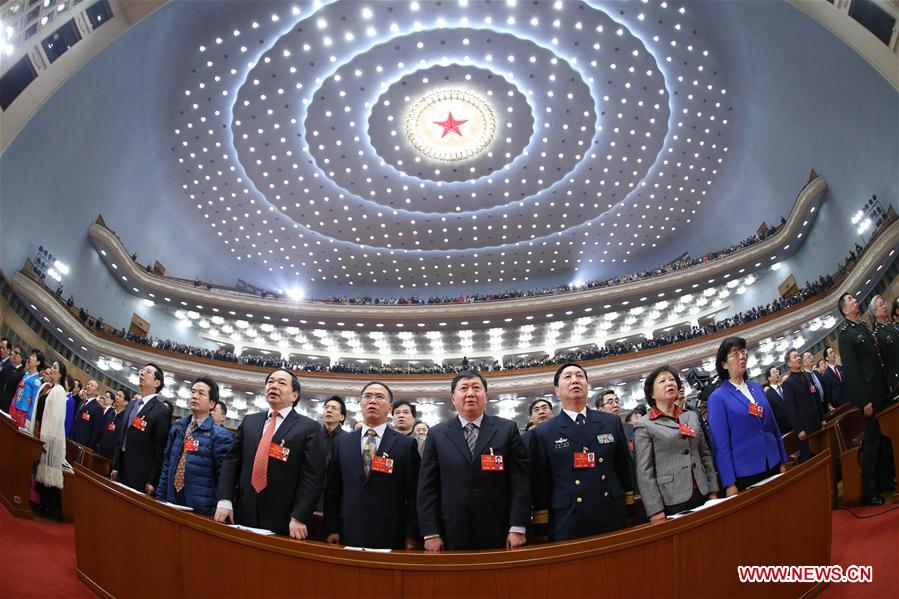 （两会·政协开幕）（6）全国政协十二届四次会议在京开幕