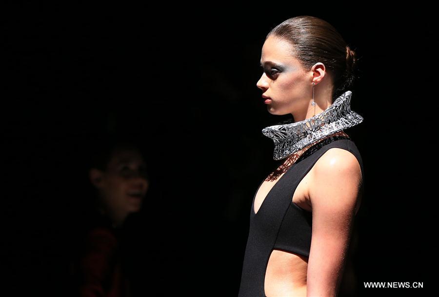 CANADA-TORONTO-FASHION WEEK-DANIEL CHRISTIAN TANG-3D PRINTED COLLECTION