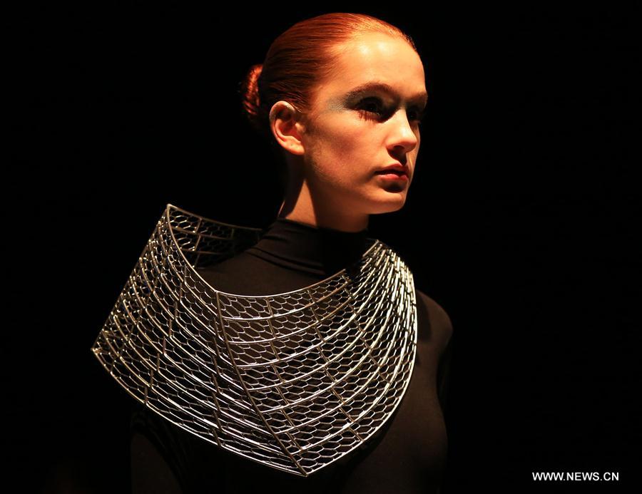 CANADA-TORONTO-FASHION WEEK-DANIEL CHRISTIAN TANG-3D PRINTED COLLECTION