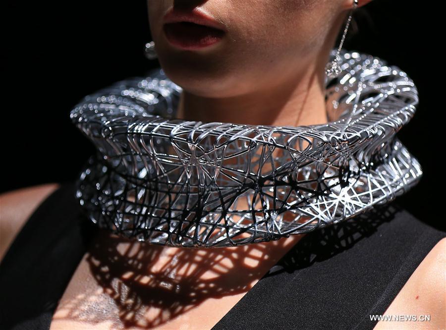 CANADA-TORONTO-FASHION WEEK-DANIEL CHRISTIAN TANG-3D PRINTED COLLECTION