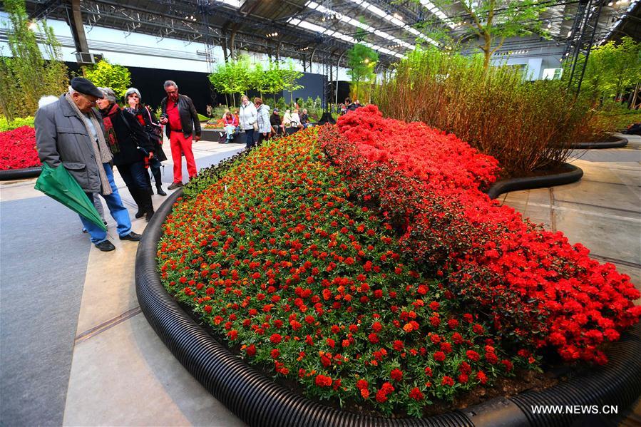 BELGIUM-GHENT-FLOWER SHOW