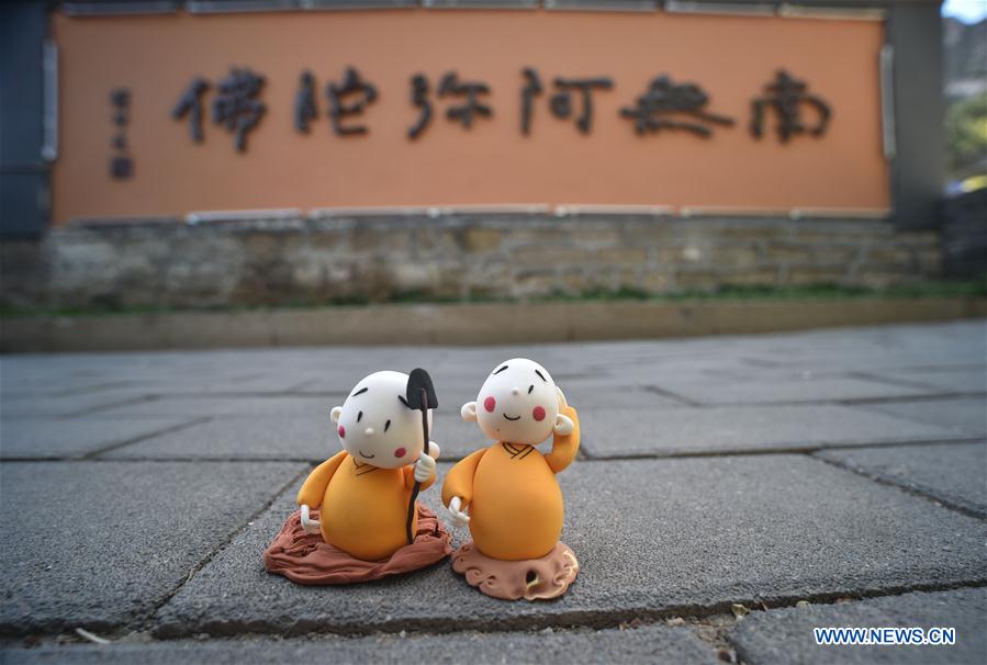 CHINA-BEIJING-LONGQUAN TEMPLE-CARTOON CHARACTER-XIAN'ER(CN)