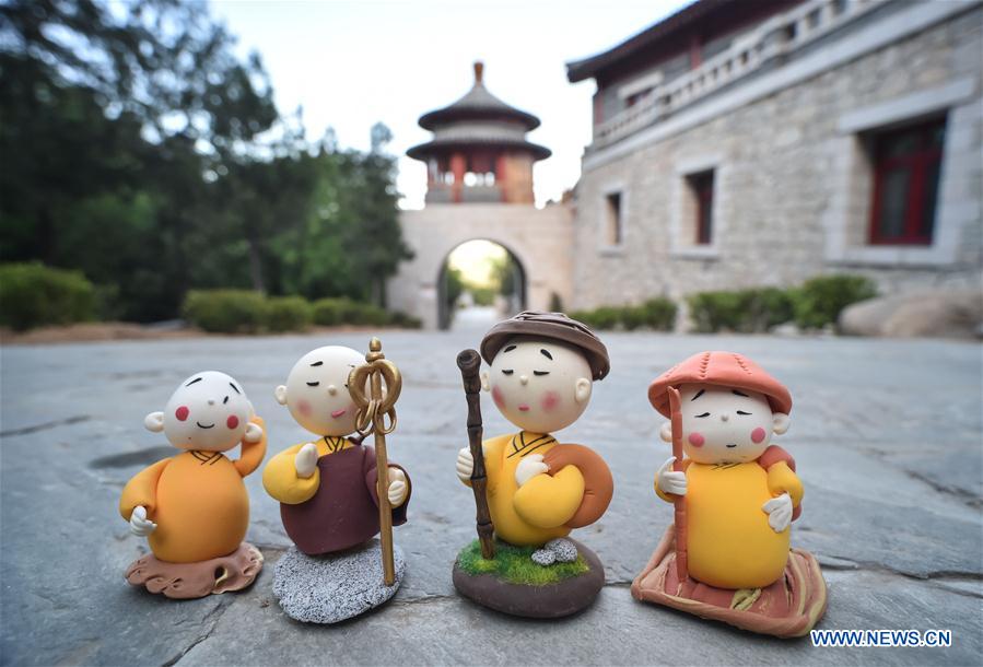 CHINA-BEIJING-LONGQUAN TEMPLE-CARTOON CHARACTER-XIAN'ER(CN)