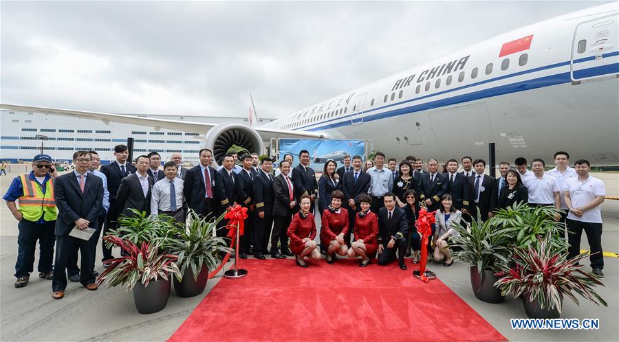 Парк авиакомпании Air China пополнятся самолетами Боинг 787-9 Дримлайнер