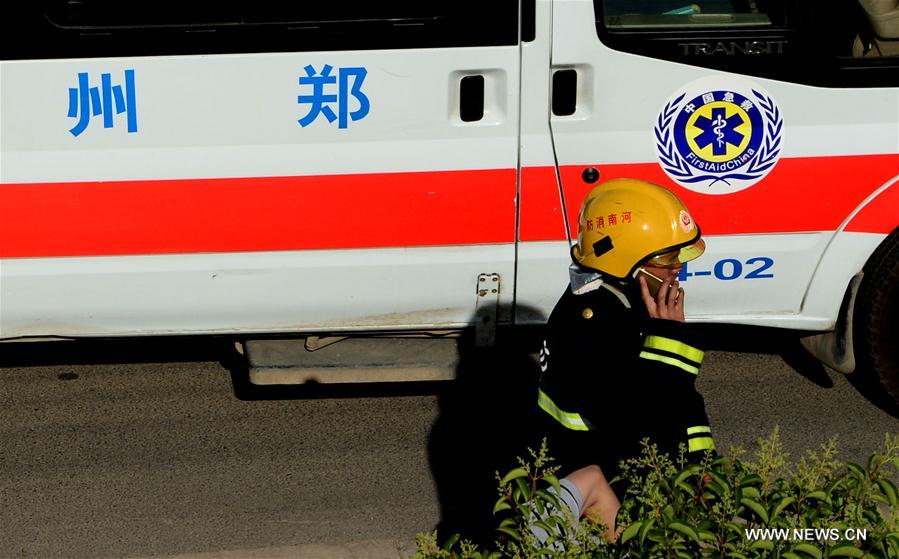Шесть человек погибли, семь пострадали в результате пожара на фабрике по производству  одежды в городе Чжэнчжоу