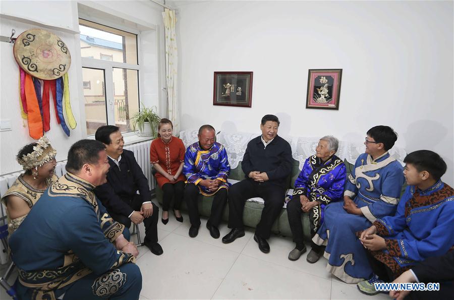 Си Цзиньпин посетил с инспекцией провинцию Хэйлунцзян