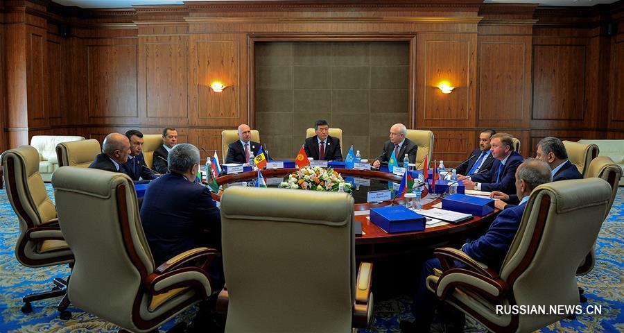 Заседание Совета глав правительств стран СНГ в Бишкеке