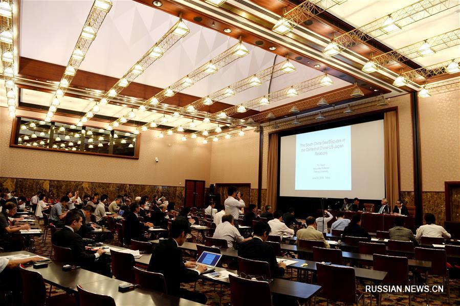 Китайские ученые дали пресс-конференцию в Токио, посвященную проблеме Южно-Китайского моря