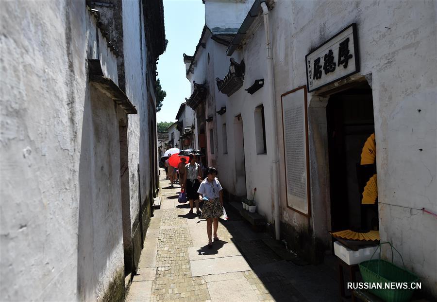 Древняя деревня Чжугэ в провинции Чжэцзян
