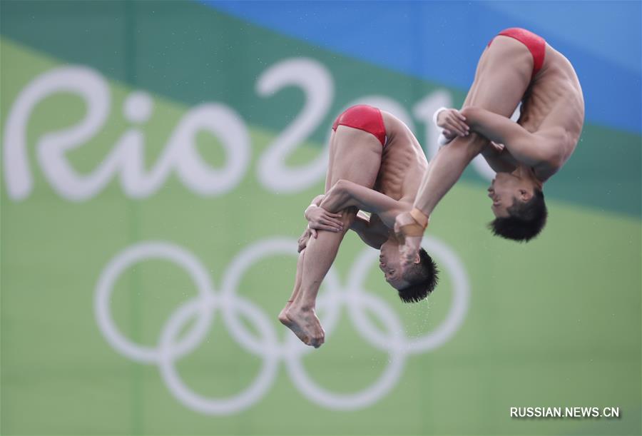 （里约奥运会）（5）跳水——男子双人十米台：林跃/陈艾森夺冠
