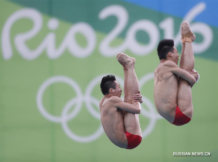 （里约奥运会）（6）跳水——男子双人十米台：林跃/陈艾森夺冠