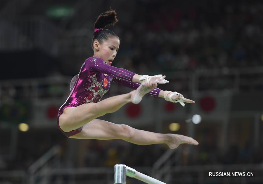 /Олимпиада-2016/ Женская сборная Китая по спортивной гимнастике завоевала бронзу  Олимпиады 