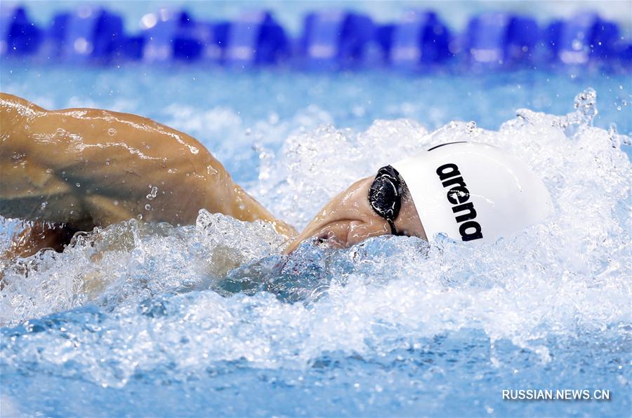 /Олимпиада-2016/ Китайский пловец Ван Шунь завоевал бронзовую медаль на дистанции  200 м комплексным плаванием на Олимпиаде