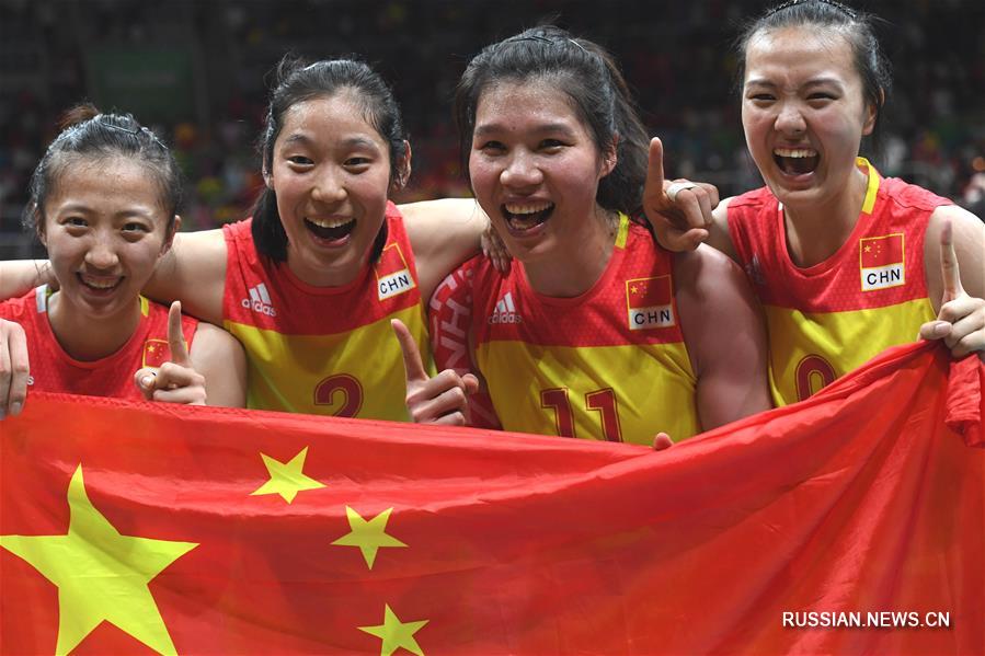 （里约奥运会·夺冠一刻）（28）排球——女排：中国队夺冠