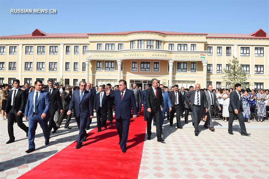 Китайская компания ТВЕА построила в Таджикистане новую школу