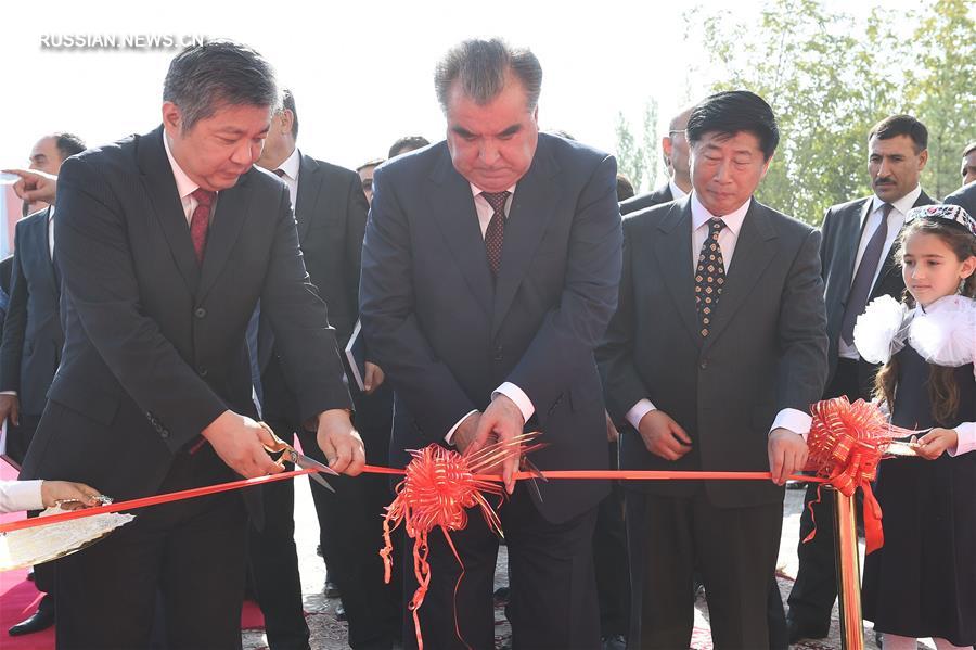 Китайская компания ТВЕА построила в Таджикистане новую школу