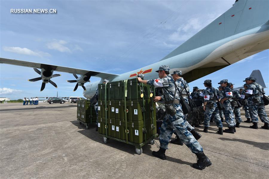Китайские военнослужащие отправились в Таиланд для участия в военно-медицинских учениях АСЕАН