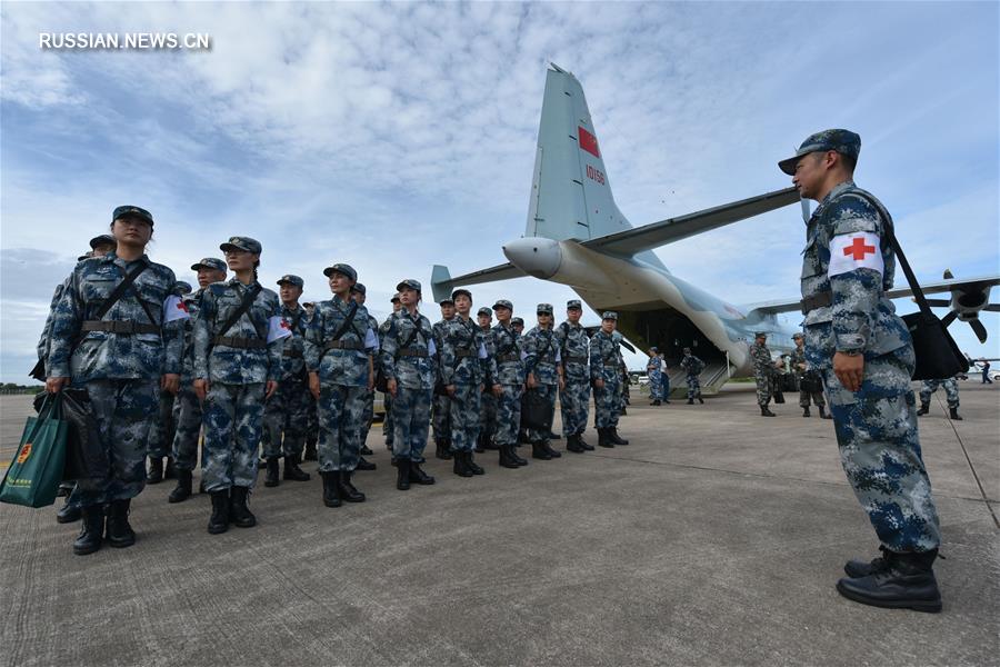 Китайские военнослужащие отправились в Таиланд для участия в военно-медицинских учениях АСЕАН