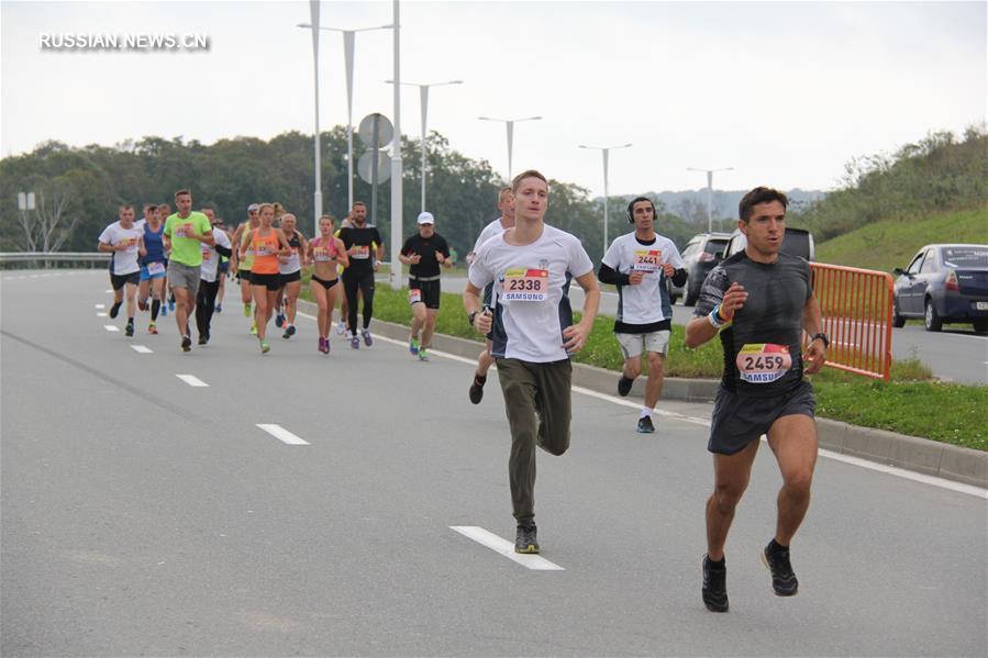 В столице Приморья прошел первый международный Владивостокский марафон