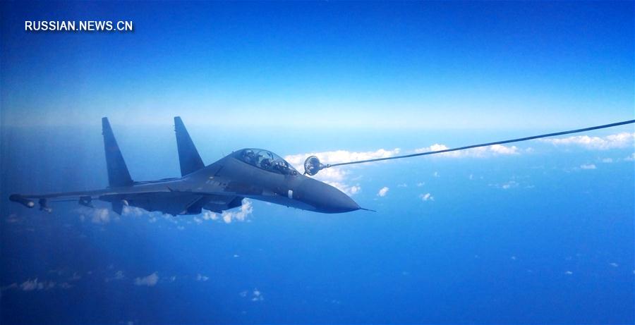 ВВС НОАК провели учения в международном воздушном пространстве над Тихим океаном