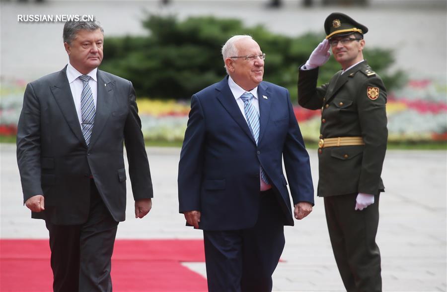 Президент Израиля прибыл с визитом в Украину