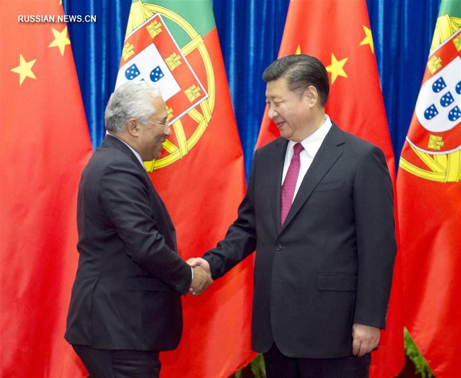 Си Цзиньпин встретился с премьер-министром Португалии