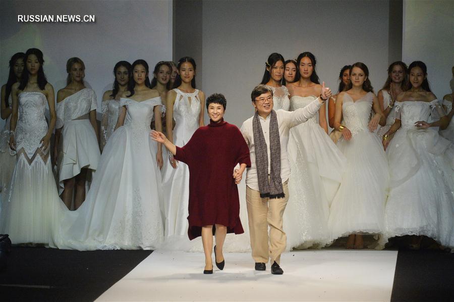 Показ коллекции свадебных нарядов Galatea на Шанхайской неделе моды